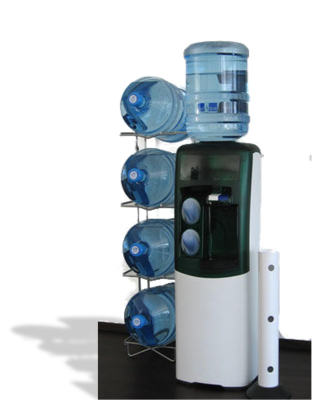 Flaschengestell für vier Flaschen