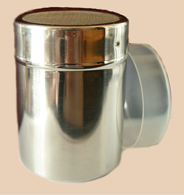 Schokoladen Streuer für Cappuccino