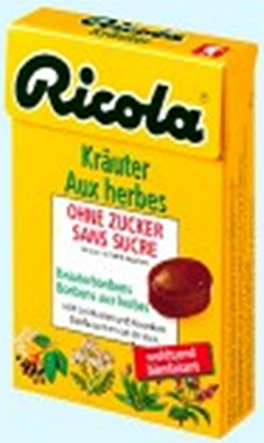 Ricola Bonbons Kräuter  ohne Zucker